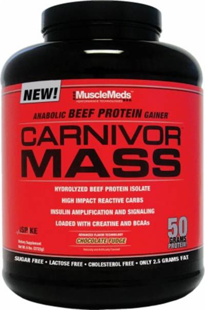 MuscleMeds Carnivor Mass 2534g Chocolate Fudge ( Csokoládé )