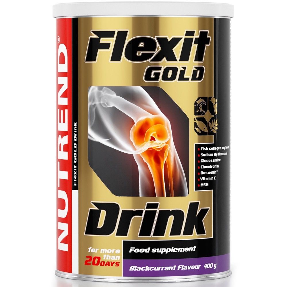 Nutrend Flexit GOLD Drink 400g Blackcurrant (fekete áfonya)