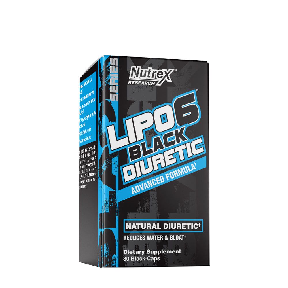 Nutrex Lipo 6 Black Diuretic 80 Capsules 80 Kapszula