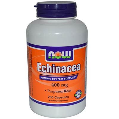 Now Foods Echinacea 400mg 100 Capsules 100 Kapszula