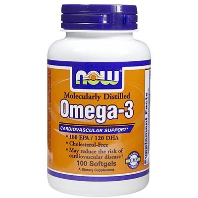 Now Foods Omega- 3 100 Softgels 100 Gélkapszula