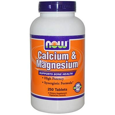 Now Foods Calcium & Magnesium 100 Tablets 100 tabletta
